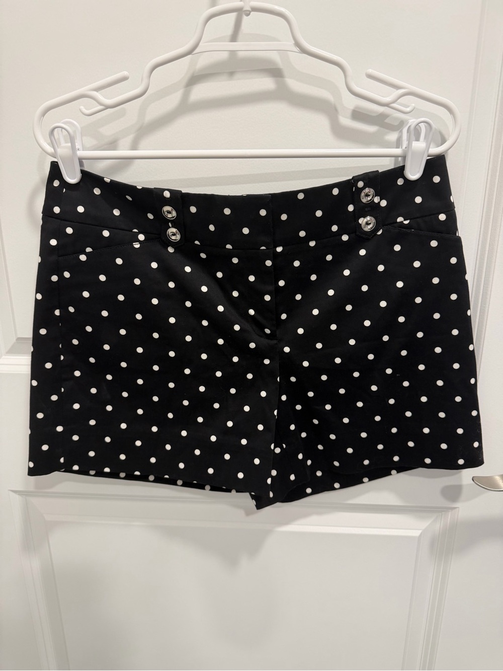 WHBM - Polka Dot Black Women's Shorts